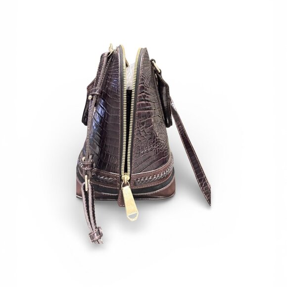 Brahmin Duxbury Satchel – Croc Embossed Leather - Picture 16 of 16